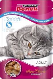 CERTECH BENEK SASZETKA 100G ADULT KRÓLIK W SOSIE