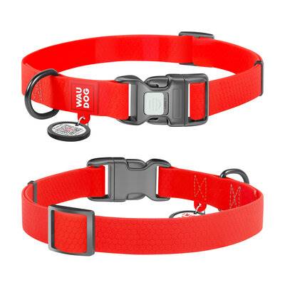COLLAR OBROŻA WODOODP. 20MM/28-40CM CZERWONA