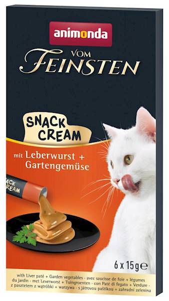 AN VOM FEIN. SNACK CREAM 6x15G WĄTRÓBKA, WARZYWA