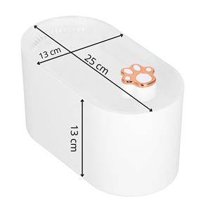 POIDEŁKO DLA ZWIERZĄT 3L BIAŁE