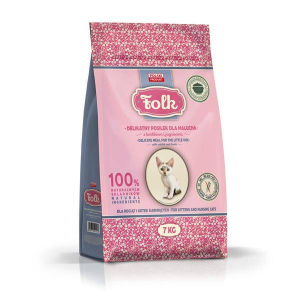 FOLK 7KG KITTEN KRÓLIK JAGNIECINA