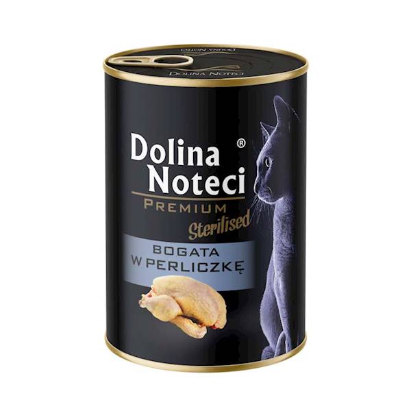 DOLINA DLA KOTA 400G BOGATA W PERLICZKA STERYLISED