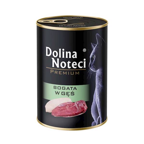 DOLINA DLA KOTA 400G BOGATA W GĘŚ