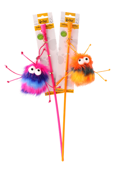 DG WĘDKA DLA KOTA "SPIKE FIOLETOWA"