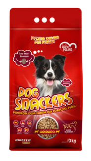 GW DOG SNACKERS 10KG WOŁOWINA