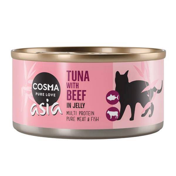 COSMA ASIA 170G TUŃCZYK Z WOŁOWINĄ