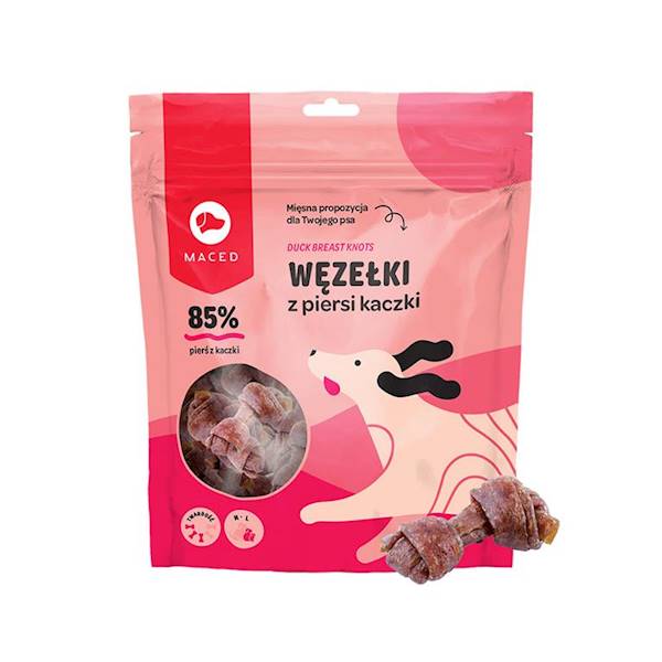 MACED WĘZEŁKI Z PIERSI KACZKI 6 cm 500G
