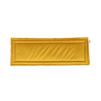 MATA VELVET NA PARAPET 25x70CM MUSZTARDA