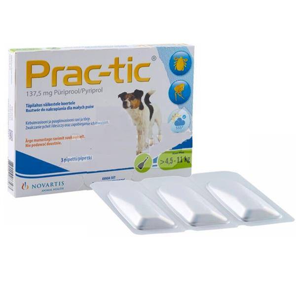 MED PRACTIC SPOT ON 137,5MG - 1,1ML 4,5-11kg