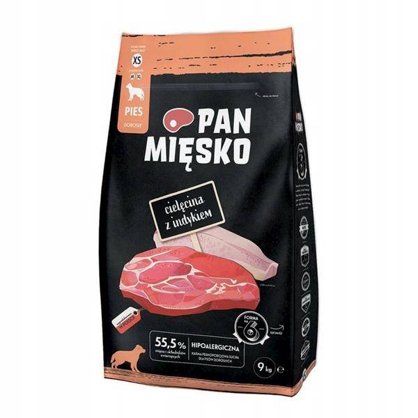 PAN MIĘSKO 20KG XS CIELĘCINA, INDYK