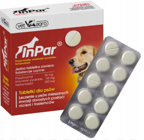 MED INPAR 10TBL /BLISTER/ tabl.na odrobaczenie psa