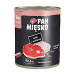PAN MIĘSKO 800G KONS. INDYK, WOŁOWINA  SZCZENIAK