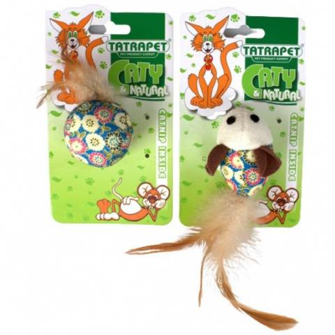 TAT ZABAWKA Z LNU, MYSZ, PIŁKA