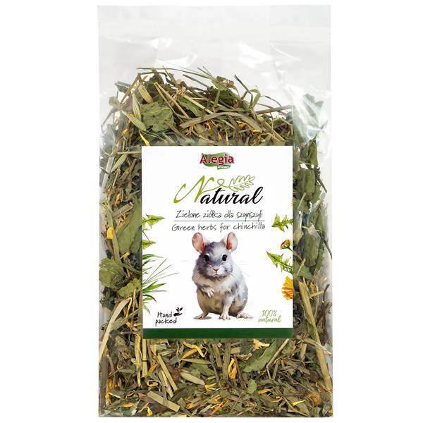 ALEGIA ZIELONE ZIÓŁKA DLA SZYNSZYLI 120G
