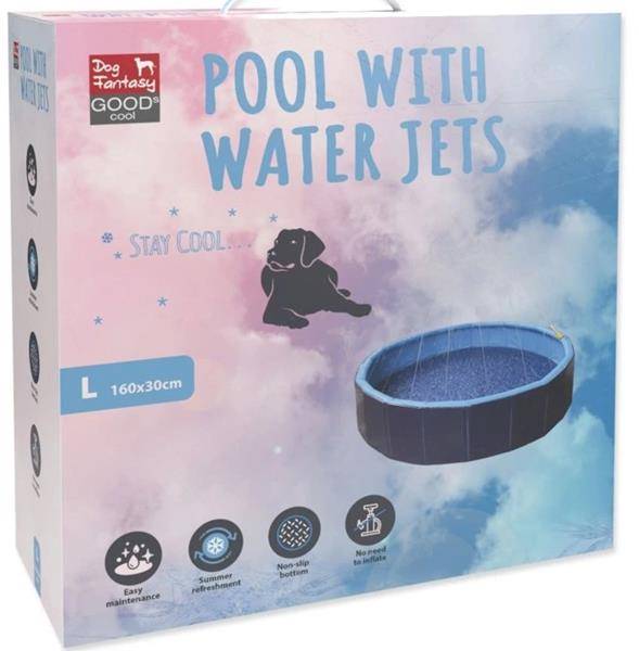 PL BASEN Z DYSZAMI WODNYMI 160x30CM