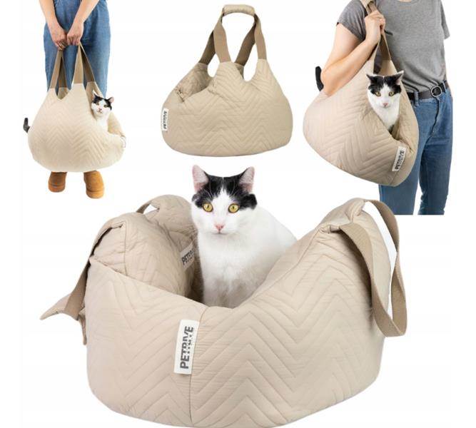 PETRIVE 3W1 TORBA-FOTELIK-LEGOWISKO PETBAG