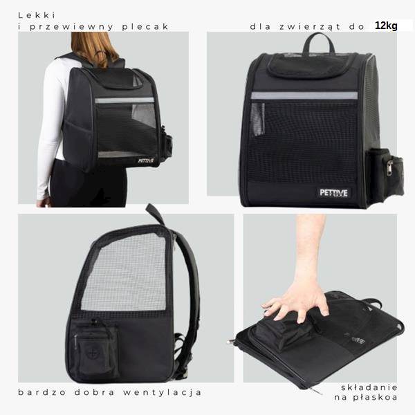 PETRIVE PLECAK TRANSPORTER FLOWAIR XL 12kg