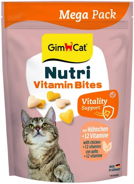 ZG GIMCAT NUTRI MULTI-VITAMIN BITES KURCZAK 425G