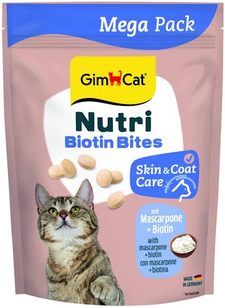ZG GIMCAT NUTRI BIOTIN BITES MASCARPONE 425G