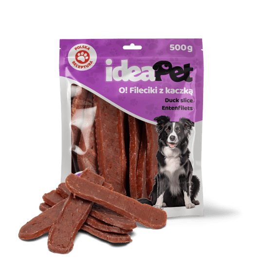 IDEAPET FILECIKI Z KACZKA 500G