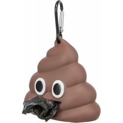 TX Poop emoji  pojemnik na woreczki na odchody