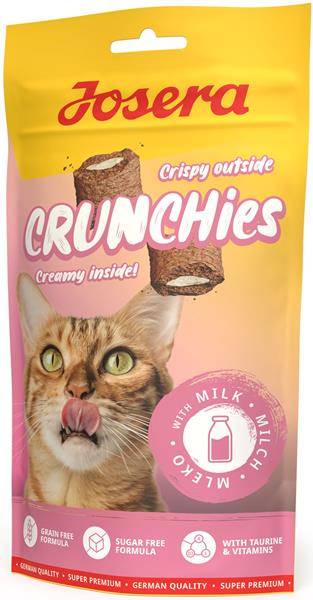 JOSERA CRUNCHIES 60G Z MLEKIEM KOT