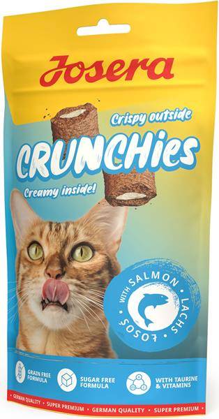 JOSERA CRUNCHIES 60G Z ŁOSOSIEM KOT