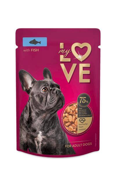 MY LOVE 100G PIES SASZETKA RYBA