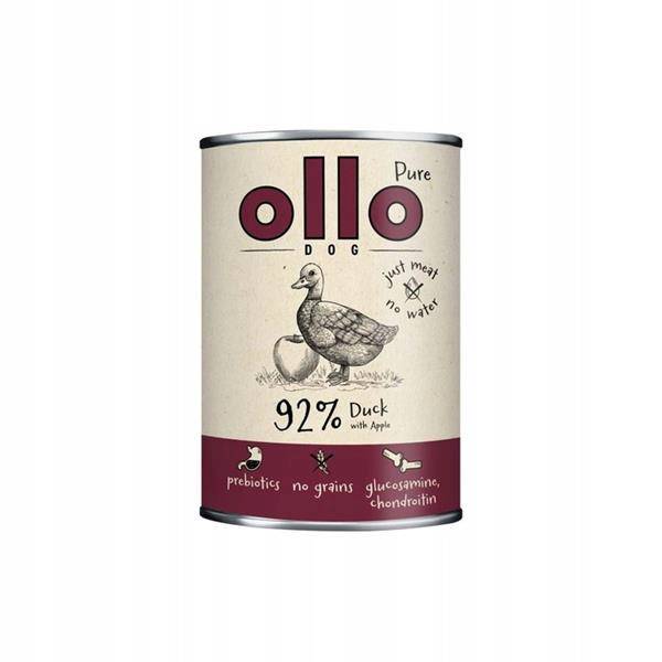 OLLO 400G PURE KACZKA Z JABŁKIEM