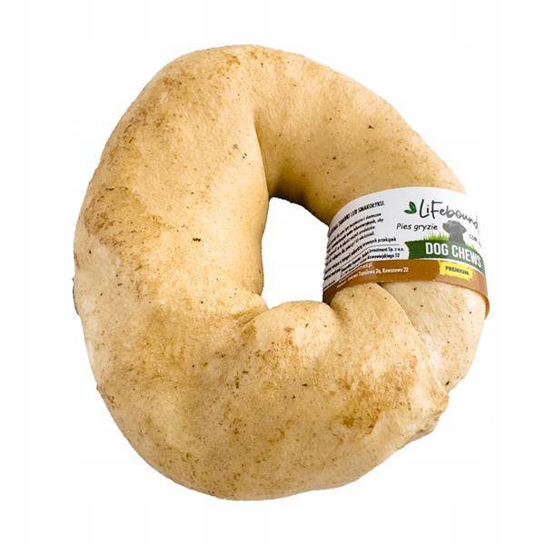 AMBRO RING SKÓRA CIELĘCA 100% 8-9CM - MASŁO ORZECH