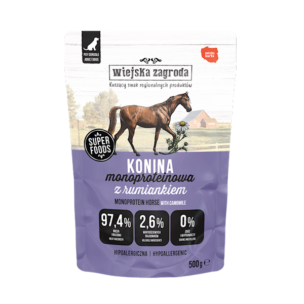 WIEJSKA ZAGRODA 500G MONO KONINA