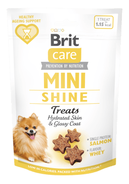 BRIT CARE MINI TREATS SHINE 50G