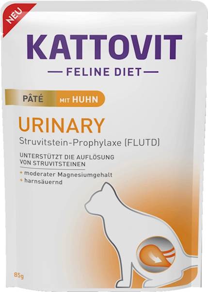 ZG KATTOVIT 85G PATE URINARY KURCZAK DIETA DLA KOT