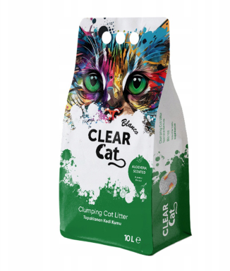 BLANCO ŻWIREK DLA KOTA 10L BIAŁY ALOEVERA