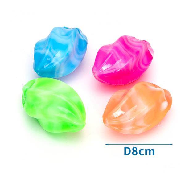 TAT ZABAWKA SKRĘCONE RUGBY MIGAJĄCE 8CM