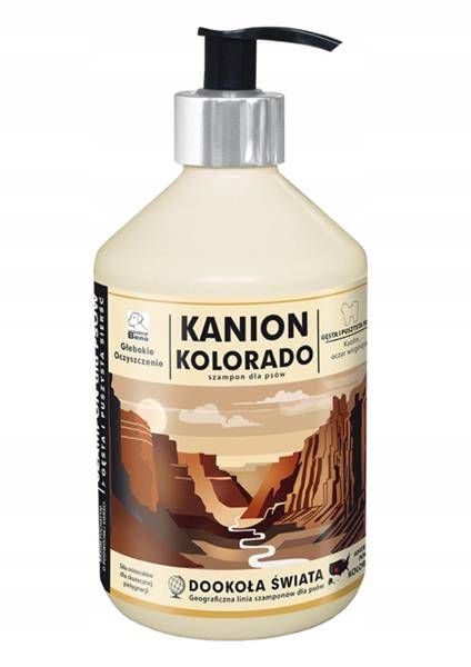 SZAMPON DOOKOŁA ŚWIATA 400ML GĘSTA I PUSZYSTA 