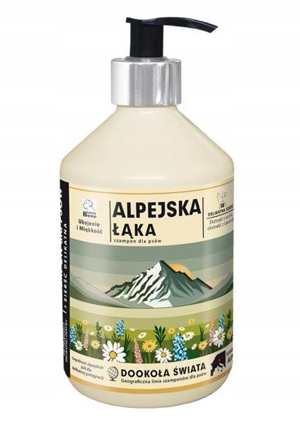 SZAMPON DOOKOŁA ŚWIATA 400ML DELIKATNA SIERŚĆ