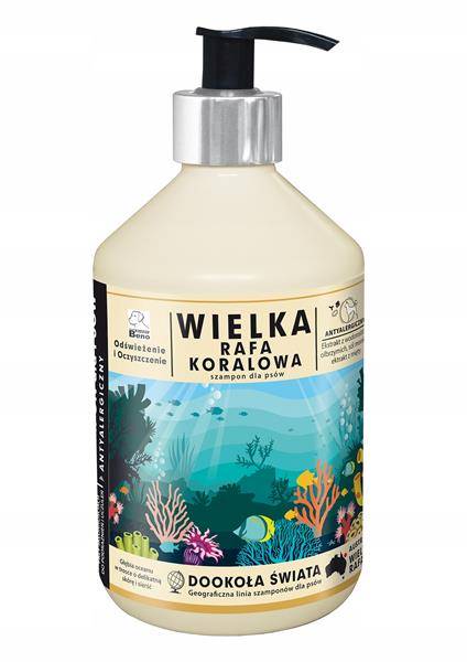 SZAMPON DOOKOŁA ŚWIATA 400ML HIPOALERGICZNY