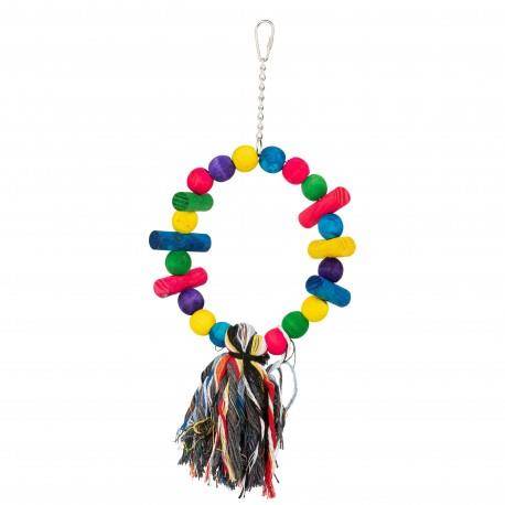 PP Zabawka, dla ptaków, wisząca, drewniana, 41 cm