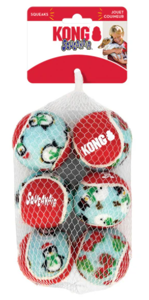 AP KONG HOLI. SQUEAK BALLS 6SZT 259815