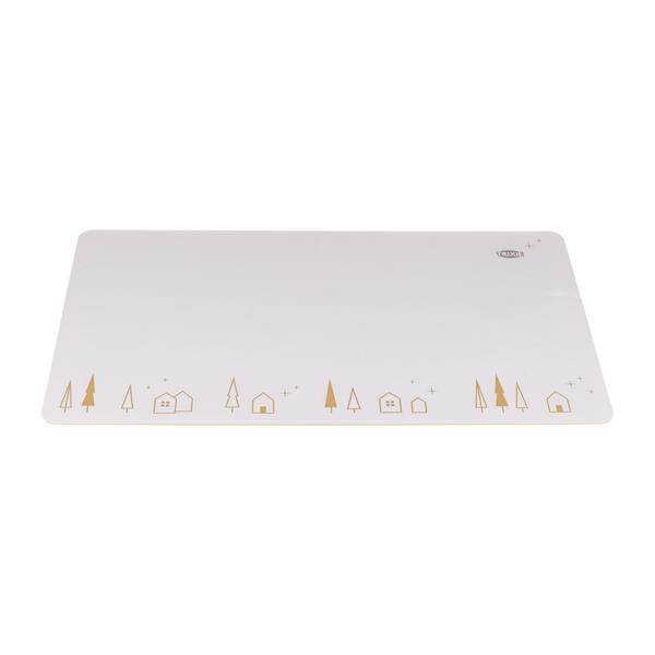 TX Xmas Mata pod miski, beżowa, 44 x 28 cm