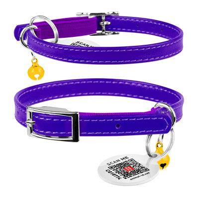 COLLAR OBROŻA KOT SK.Z QR PASZP.FIOLET 17-20CM