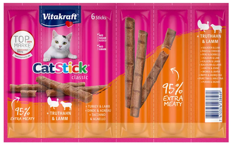 V CAT STICK MINI 6SZT INDYK/JAGNIĘ 