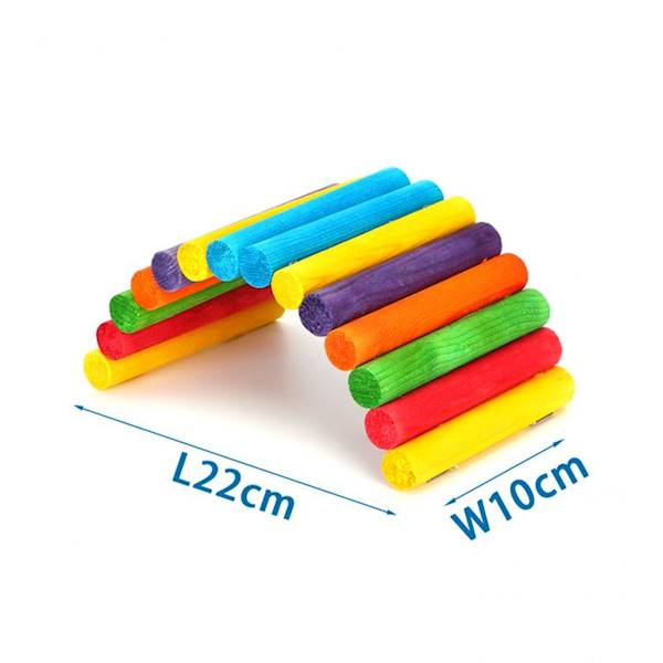 TAT TĘCZOWY MOST DLA PTAKÓW I GRYZONI /22X10/