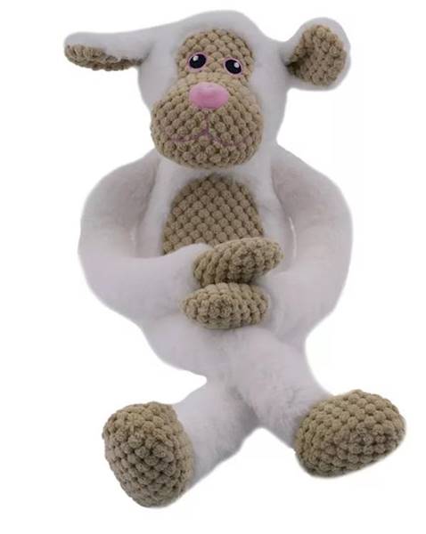 AQUAEL ZABAWKA SOFT PLUSZ MAŁPKA BIAŁA