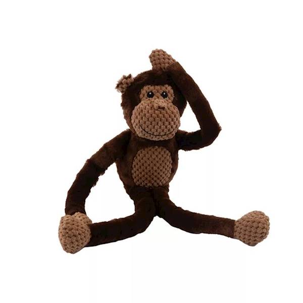 AQUAEL ZABAWKA SOFT PLUSZ MAŁPA BRĄZOWA
