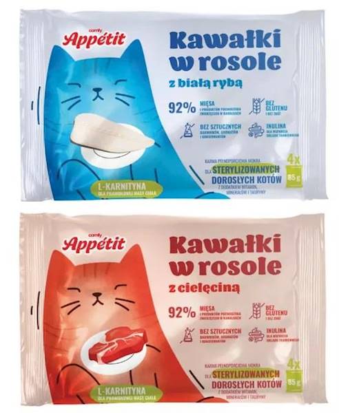 AQUAEL APPETIT SASZETKA 4X85G