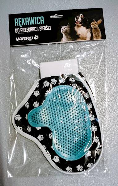 YARRO RĘKAWICA DO PIELĘGNACJI SIERŚCI 24x9x1cm
