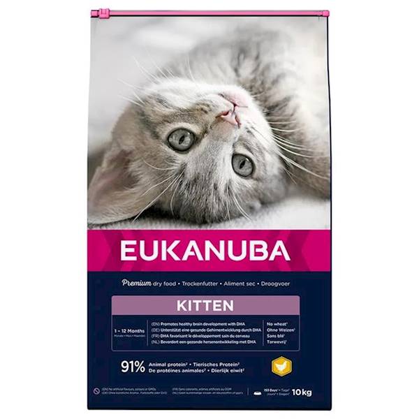 EUKANUBA CAT 10KG KITTEN