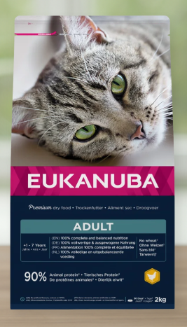 EUKANUBA CAT 10KG CHICKEN ADULT